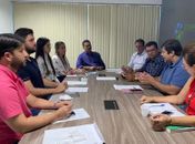 Presidente do Conagreste, Marlan Ferreira, se reúne com prefeitos para definir operação da Estação de Transbordo de Resíduos Sólidos
