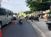 Ação aconteceu na Avenida Francisco Afonso de Melo