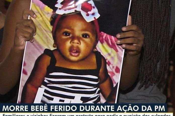 Uma operação desastrosa da PM da Bahia matou a bebê Ágatha Sophia, de sete meses.