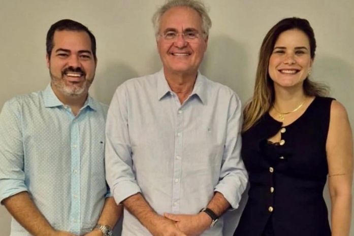 Prefeita se reúne com Renan Calheiros reforçando pretensão de disputar em 2026 cargo de deputada