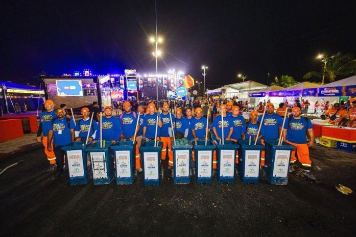 Mais de 200 garis vão trabalhar na limpeza e organização do São João de Maceió