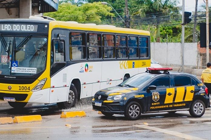 Binário de Cruz das Almas: Ônibus têm redução no tempo de viagens de quase 70% em horário de pico