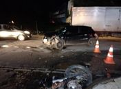 Motociclista fica ferido em colisão com carro em Arapiraca