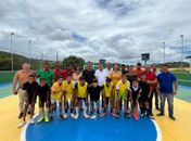 Prefeitura de Branquinha entrega pavimentação e novas quadras esportivas na zona rural

