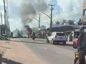 Moradores de Marechal Deodoro bloqueiam rodovia em protesto contra falta de água