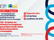 AMA chama prefeitos para tratar de projetos que ameaçam municípios
