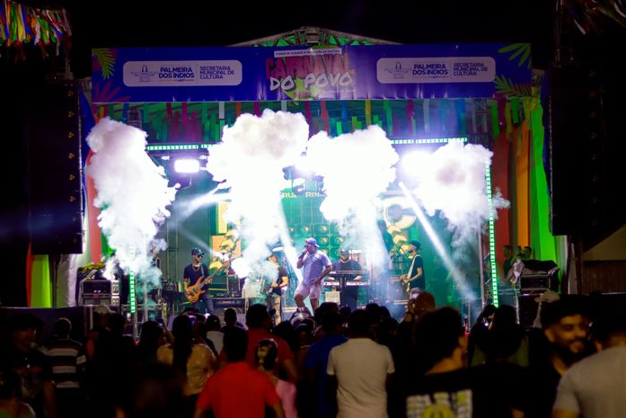 Frevo, axé e batida eletrônica: Último dia do Carnaval do Povo levou mistura de ritmos para os foliões de Palmeira