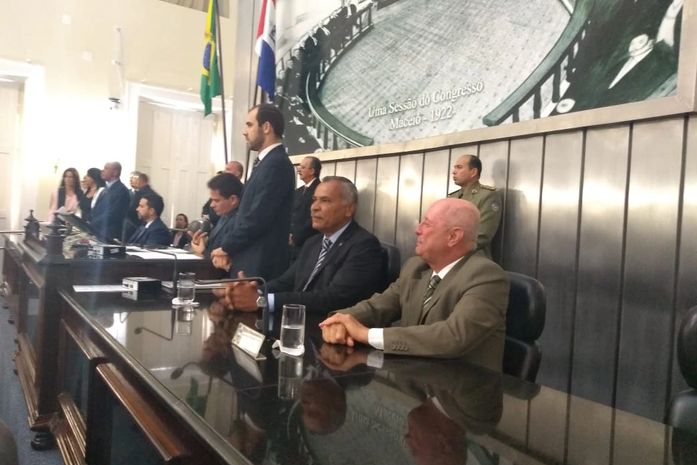 Deputado Tarcizo Freire apresenta indicações durante a abertura dos trabalhos legislativos