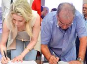 Rosa Albuquerque e Otávio Lessa