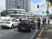 Estudantes fazem ação de conscientização sobre a valorização da vida
