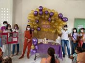Saúde de Santana do Mundaú promove ações em alusão ao Agosto Dourado e Lilás 