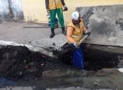 Prefeitura de Arapiraca intensifica trabalhos de limpeza de galerias em toda cidade