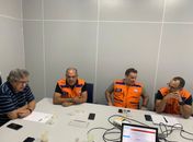 Encontro entre Itec e Defesa Civil para discutir criação de aplicativo para alertar os municípios e a população sempre que houver iminência de alguma catástrofe