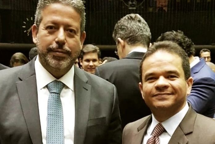 Arthur Lira e presidente Marcelo Victor