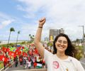 Teca Nelma chama população às ruas contra a anistia e a PEC da Blindagem em Maceió

