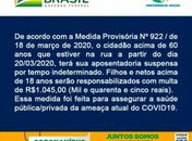 Cancela a aposentadoria do idoso que tiver na rua? Não mesmo