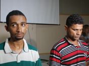 Polícia apresenta acusados no assassinato de vigilante da Adefal