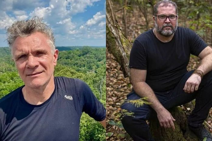 O indigenista Bruno Pereira e do jornalista britânico Dom Phillips,