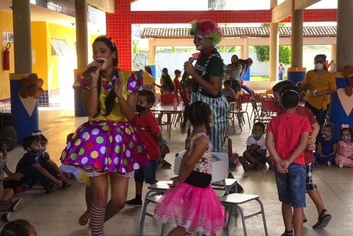Rede Municipal de Branquinha celebra o Dia das Crianças