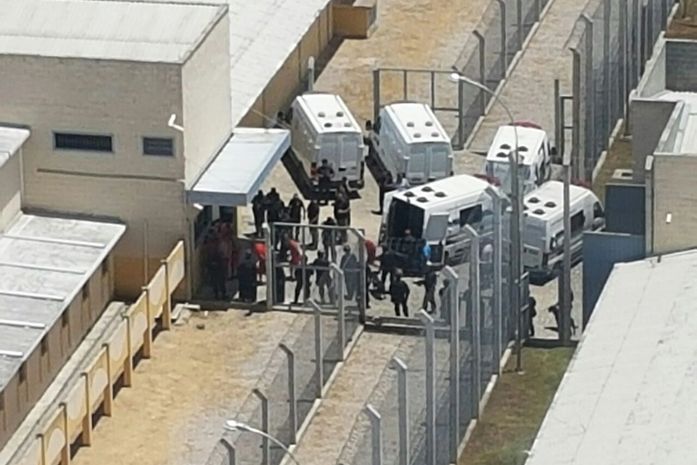 Tranferência de detentos para Presídio de Segurança Máxima