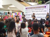 Feirão do Estudante reúne estudantes de escolas públicas, privadas e universitários para troca de conhecimento 
