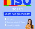 Ufal divulga edital com mais de 180 vagas não preenchidas do Sisu 2025.1

