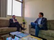 Rui Palmeira e Nivaldo Barbosa debatem a situação do Pinheiro.