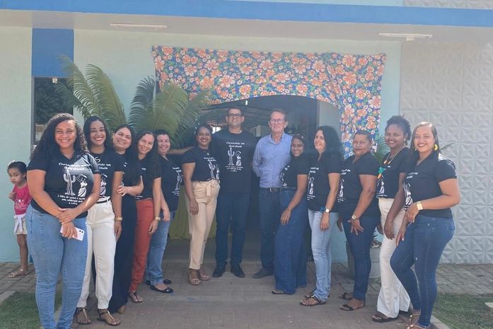 Esta ativista recebeu uma mensagem bem bonita da Equipe Mízia Bezerra de Farias. Que bacana!