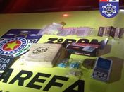 Com "delivery de drogas", suspeito de tráfico é preso pela PM após uma denúncia 