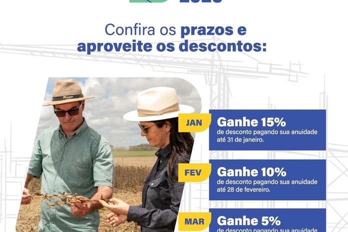 Anuidade 2025 do Crea-AL está com desconto de 15% até o dia 31 de janeiro

