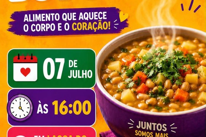 Prefeitura de Palmeira dos Índios realizará “Sopão do Povo” em Lagoa do Caldeirão e Lages do Caldeirão na terça-feira (7)