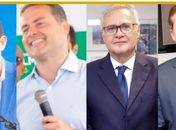 Júlio Cezar, Renan Filho, Renan Calheiros e Marx Beltrão cumprem agenda de trabalho na sexta (25) em Palmeira