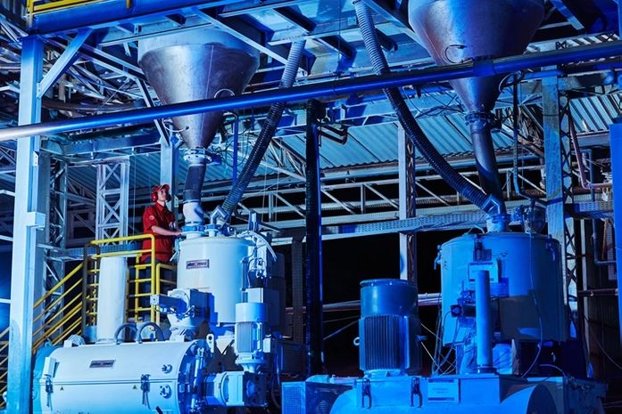 Fábrica tem tecnologia de ponta