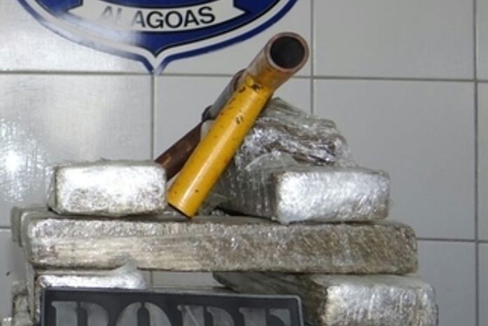 Três pessoas são presas com mais de 7 quilos de maconha