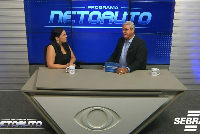 Programa Neto Auto entrevista a designer Nara Vilhena