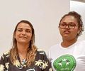 Wilza Rosa, presidenta do CEPSSAL dá posse a Valderez Brito, do Quilombo de Birros, em Teotônio Vilela