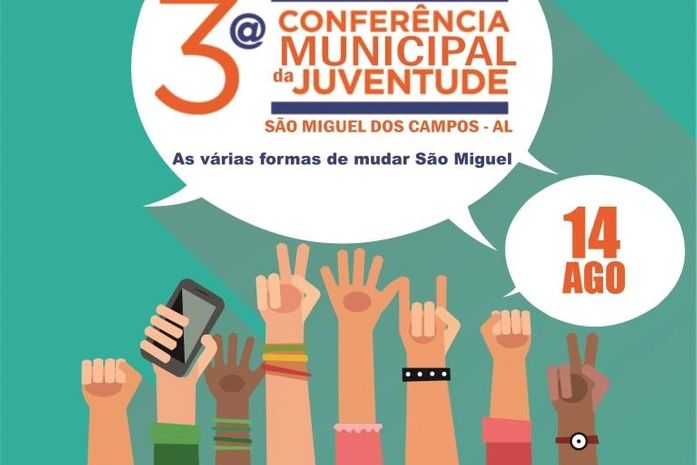 Decreto de realização da 3ª Conferência Municipal de Juventude é divulgado em São Miguel dos Campos
