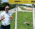 Cabo Bebeto aponta falhas em obra de R$ 70 milhões na BR-101 apenas 10 dias após entrega: "Padrão Renóquio"