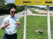 Cabo Bebeto aponta falhas em obra de R$ 70 milhões na BR-101 apenas 10 dias após entrega: "Padrão Renóquio"