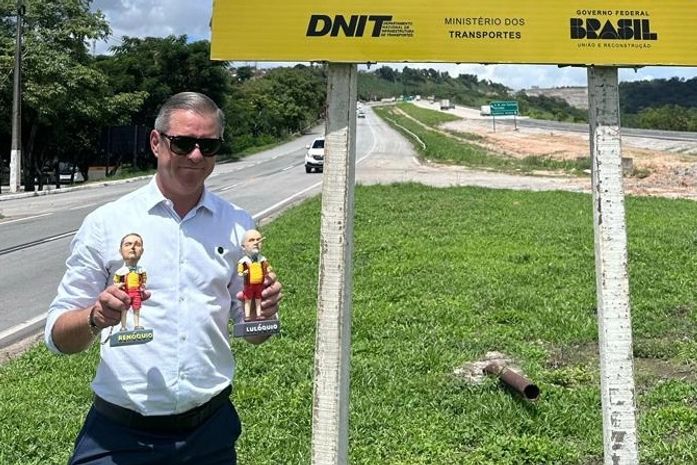 Cabo Bebeto aponta falhas em obra de R$ 70 milhões na BR-101 apenas 10 dias após entrega: "Padrão Renóquio"