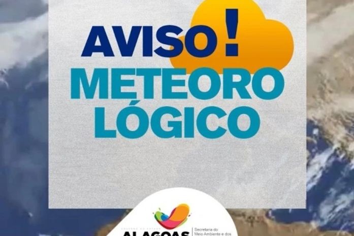 Sala de Alerta emite aviso meteorológico para chuvas e rajadas de vento no Litoral, Zona da Mata e Agreste alagoano
