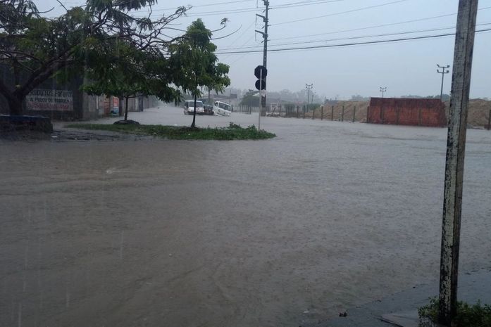 Fortes chuvas podem provocar raios e rajadas de ventos na costa Alagoana