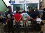 Quadrilha presa na Operação Divisa