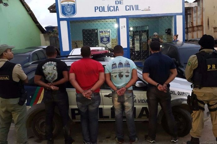 Quadrilha presa na Operação Divisa