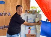 Equatorial encerra mutirão de serviços com entrega de geladeiras novas em Minador do Negrão