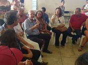 Rogério Teófilo participa de encontro com moradores do residencial Agreste