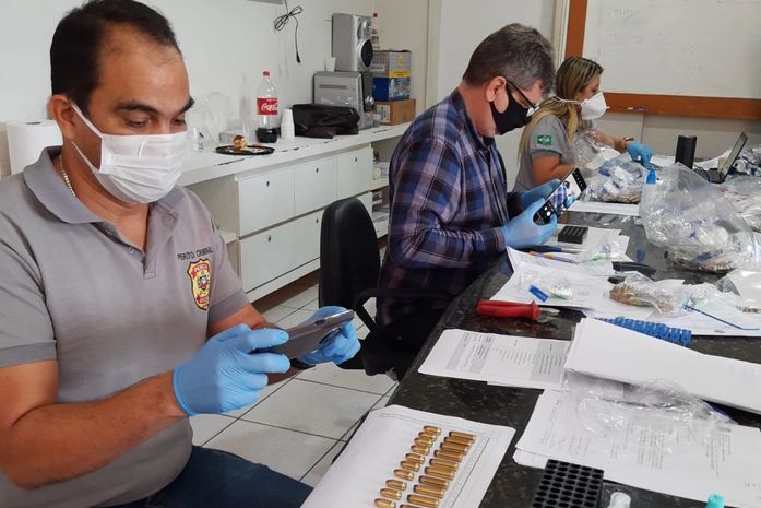 Instituto de Criminalística realiza mais de 100 exames de balística em mutirão