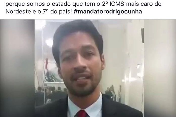 Treta na rede social? secretário da fazenda de AL critica Rodrigo Cunha