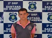 Reginaldo Menino dos Santos, 28 anos, foi preso em flagrande em Santana do Ipanema.