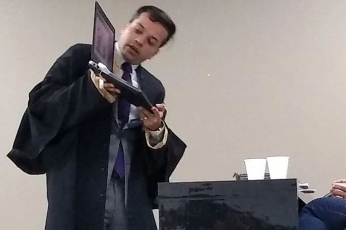 O promotor de justiça, titular da 3ª Promotoria de Justiça de Rio Largo,  Wesley Fernandes.